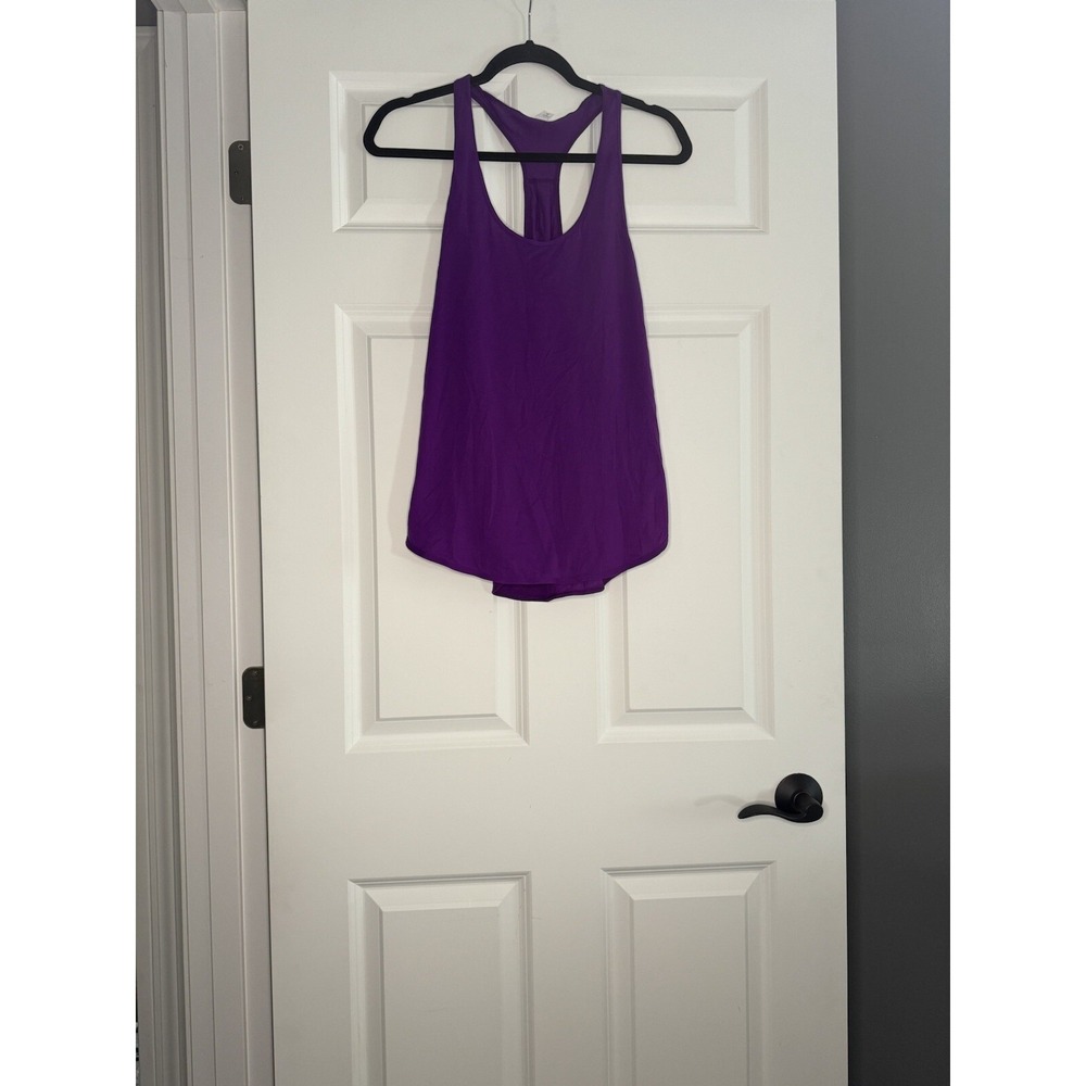 Lululemon Racerback Tank Top Size 4 Bright Purple